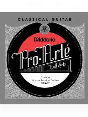 D'Addario CBN-3T Pro-Arte Carbon Classical Guitar Half Set, Normal Tension Pouze Dnes