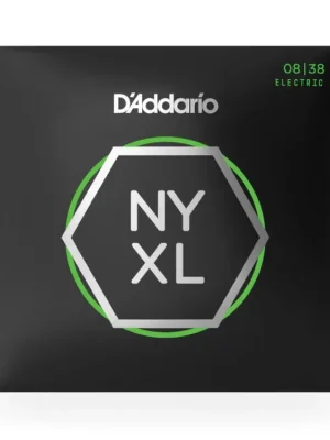 D'Addario NYXL0838 Nickel Wound Electric Guitar Strings, Extra Super Light, 8-38 Výprodej