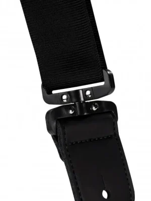 D'Addario Joe Satriani Swivel Guitar Strap, Black Nylon Finální Výprodej