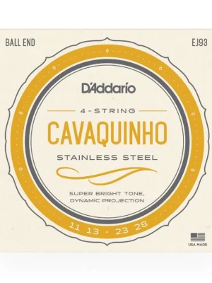 D'Addario EJ93 Cavaquinho Strings Omezená Nabídka