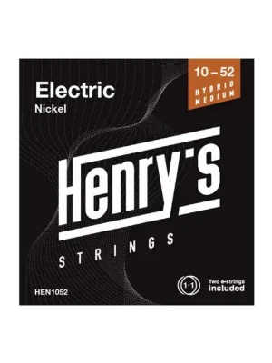 Doprava Zdarma Struny pro elektrickou kytaru HENRY'S STRINGS 10“ - 052“