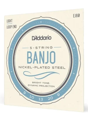 Struny na banjo D'Addario EJ60 Originální