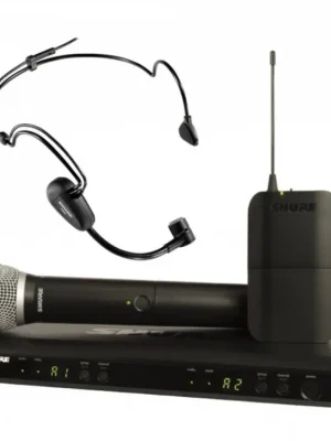 Cenově Výhodný SHURE BLX1288E/PG30 a PG58 - Duální bezdrátový system