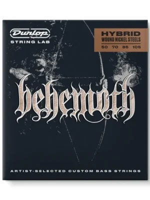 Expresní Doručení Dunlop BEHEMOTH HYBRID WOUND NICKEL BASS STRINGS 50-105