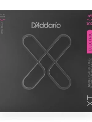 D'Addario XTB45100 XT Bass Nickel Plated Steel, Regular Light, Long Scale, 45-100 Cenově Výhodný