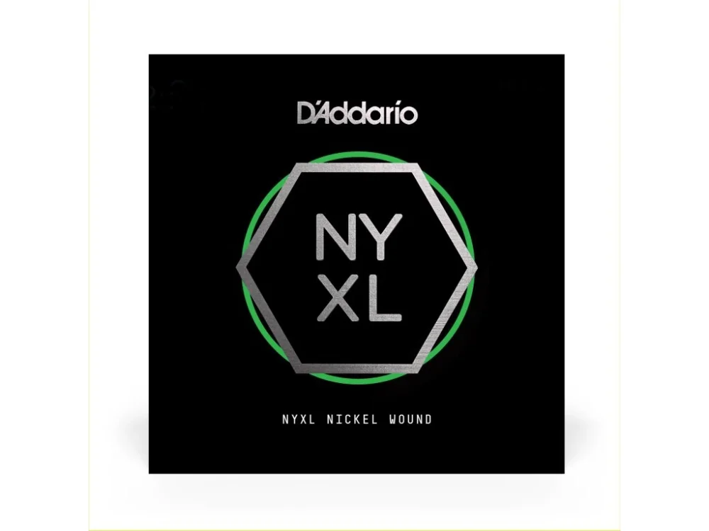 D'Addario NYXLB080, NYXL Nickel Wound Bass Guitar Single String, Long Scale, .080 Horká Nabídka