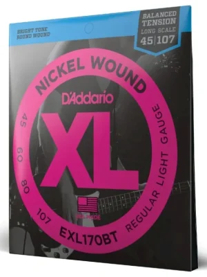 Koupit Online Struny pro 4. strunnou baskytaru D'ADDARIO EXL170BT
