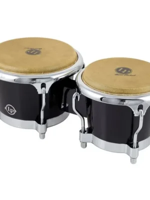 atin Percussion Fiberglass Bongos LP 200XF-BK Zlevněný