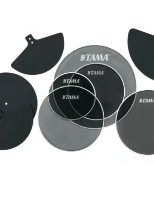 MEINL Percussion - PRACTICE PAD-SET SILENCETAMA, 18"BD, 14"FT, 10" & 12"TT,, 14SD,14HH,14/16 CYM, 18/20 CYM SPP518CN Oblíbený