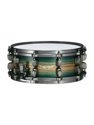 TAMA - SNAREDRUM 14x5,5 SC MAP.EXOTIC, EMERALD PACIFIC WALNUT BURST, U-HW MES1455U-LEWB Aktuální