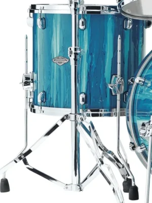 TAMA - TAMA Starclassic Performer, Floor Tom, 1614, Chrome-HW, Sky Blue Aurora MBSF16A-SKA Víkendová Akce