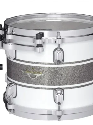 Tovární Cena TAMA - TOM TOM12"x08"STARCL.MAPLE, SILVER SNOW RACING STRIPE TAMA, C-HW MAT1208-SSR