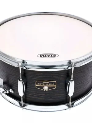 TAMA - TAMA Imperialstar, Snare Drum, 1465, Chrome-HW, Black Oak Wrap IES1465-BOW Akční Cena
