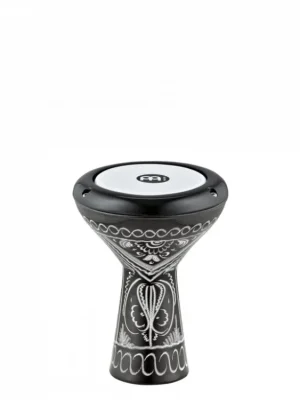 Rychlé Dodání MEINL - MINI DOUMBEK 4" X 7 1/2" MEINL, HAND-ENGRAVED, ALUMINUM, SYNTHETIC HEAD HE-1018