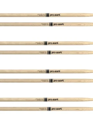 ProMark Classic Attack 5A Shira Kashi Oak Drumstick, Oval Wood Tip, 4-Pack Levný