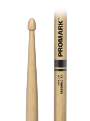 ProMark Rebound 7A Hickory Drumstick, Acorn Wood Tip Vysoce Kvalitní