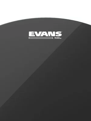 Evans Black Chrome Drum Head, 15 Inch Autentický