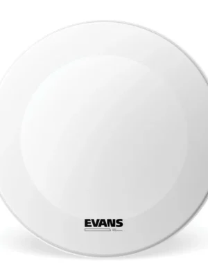 Aktuální Evans EQ3 Resonant Coated White Bass Drum Head, No Port, 20 Inch