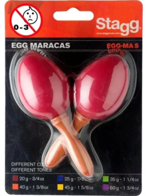 Horká Nabídka Maracas vajíčka Stagg EGG-MA S/RD