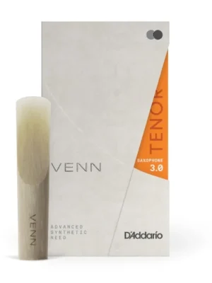 Originální D'Addario VENN Tenor Saxophone Reed, G2, Strength 3.0
