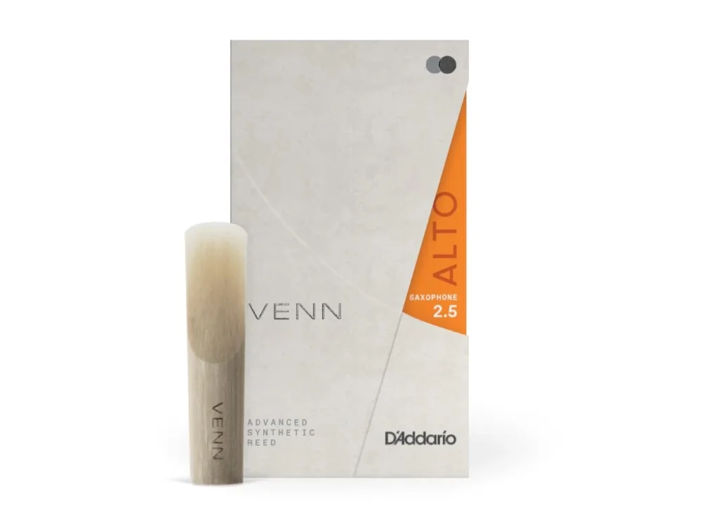 Kup Teď D'Addario VENN Alto Saxophone Reed, G2, Strength 2.5