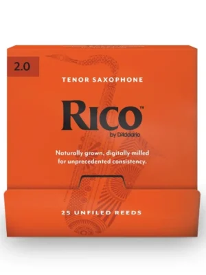 Rico by D'Addario Tenor Saxophone Reeds, #2.0, 25-Count Single Reeds Kup Teď