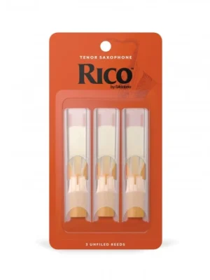 Rico by D'Addario Tenor Sax Reeds, Strength 2.5, 3-pack Ověřený