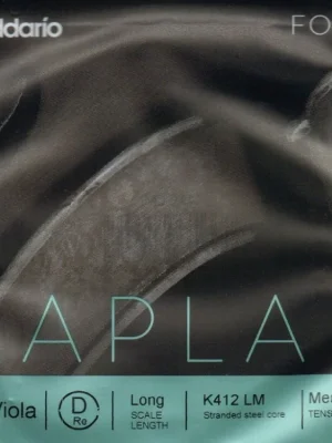 D'Addario Kaplan Forza Viola Single D String, Long Scale, Medium Tension Vrácení Zdarma