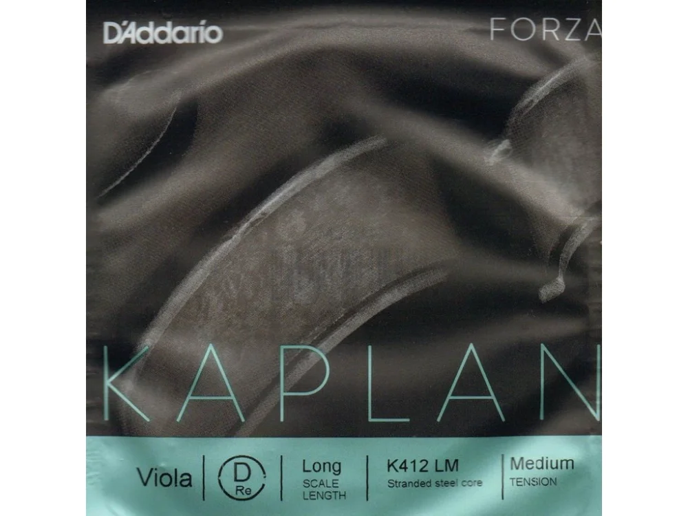D'Addario Kaplan Forza Viola Single D String, Long Scale, Medium Tension Vrácení Zdarma