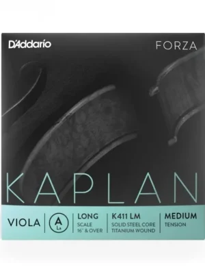 Finální Výprodej D'Addario Kaplan Forza Viola Single A String, Long Scale, Medium Tension