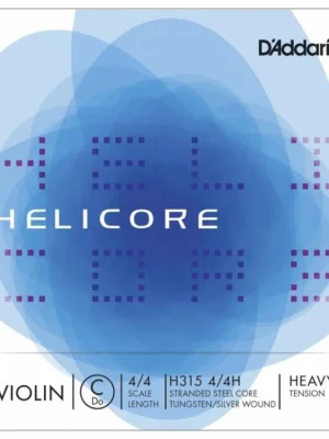 D'Addario Helicore Violin Single Low C String, 4/4 Scale, Heavy Tension Originální