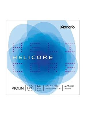 D'Addario Helicore Violin String Set, 1/8 Scale, Medium Tension Cenový Hit