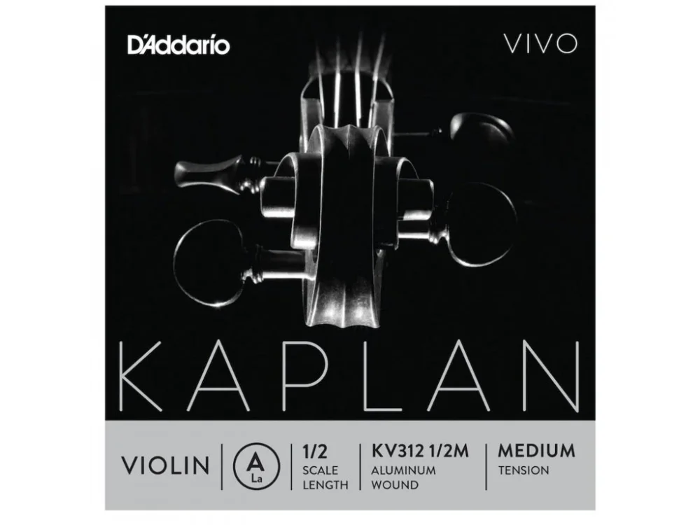 D'Addario Kaplan Vivo Violin A String, 1/2 Scale, Medium Tension Objednat Nyní