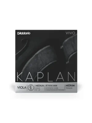 Nejlepší Volba D'Addario Kaplan Vivo Viola C String, Medium Scale, Medium Tension