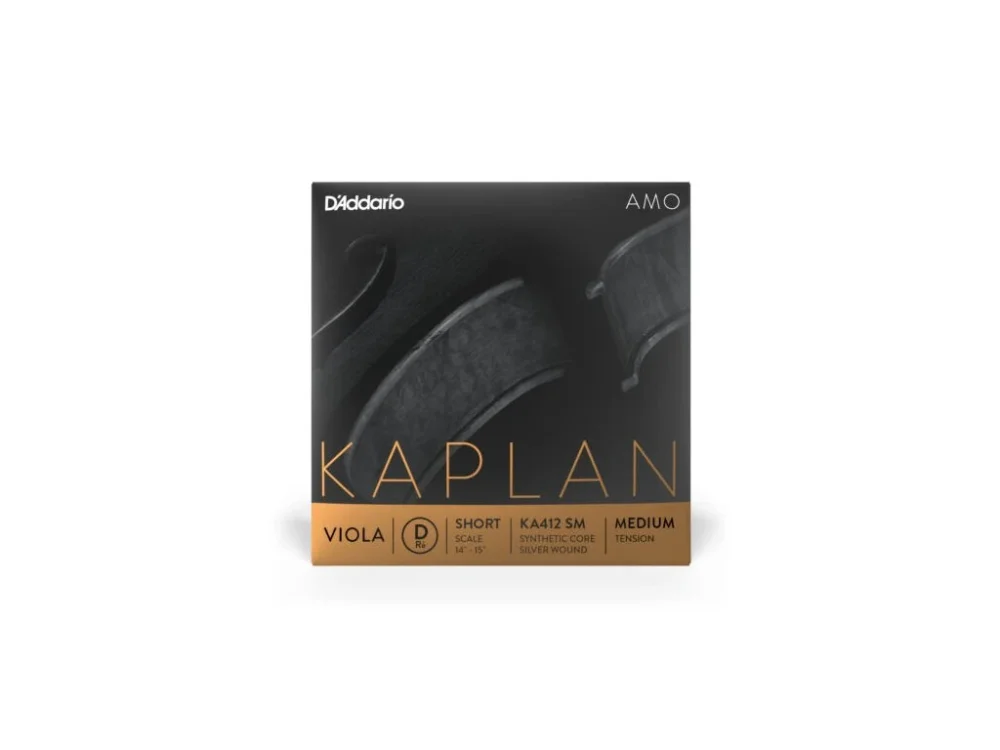 D'Addario Kaplan Amo Viola D String, Short Scale, Medium Tension Nejlepší Cena