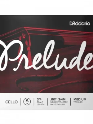 D'Addario Prelude Cello Single A String, 3/4 Scale, Medium Tension Přímo Od Výrobce