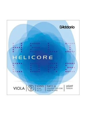 D'Addario Helicore Viola Single G String, Long Scale, Light Tension Pouze Dnes