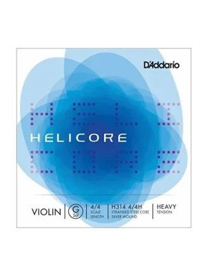 D'Addario Helicore Violin Single G String, 4/4 Scale, Heavy Tension Cenově Výhodný
