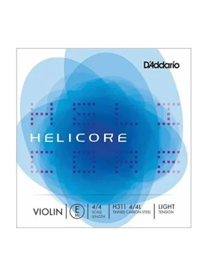 Nejlepší Volba D'Addario Helicore Violin Single E String, 4/4 Scale, Light Tension