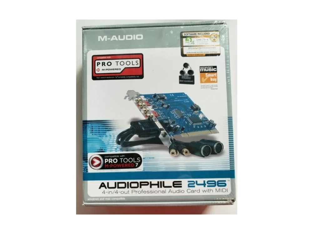 Nakupujte Hned Zvuková karta M-AUDIO Audiophile 2496