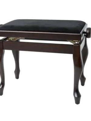 Gewa Deluxe Classic - Palisandr mat - Klavírní stolička Poslední Šance