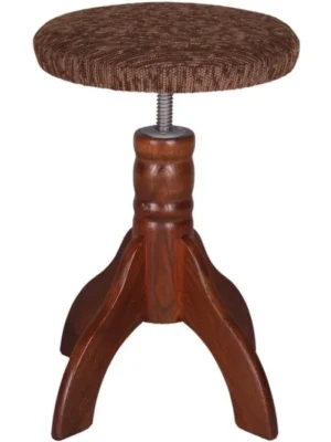 Otočná klavírní židle Skotnica, ořech, polstr Nakupujte Hned