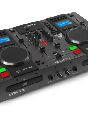 CDJ450 Twin Top CD/MP3/USB Player/Mixer With BT Bezpečná Platba