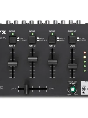 Aktuální STM3025 4-Channel Mixer USB/MP3/BT