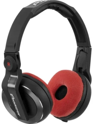 Originální Earpad Set Velour for Pioneer HDJ-500 Red