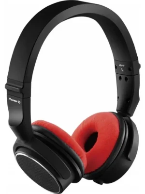 Nejlepší Volba Earpad Set VELOUR for Pioneer HDJ-S7 - red