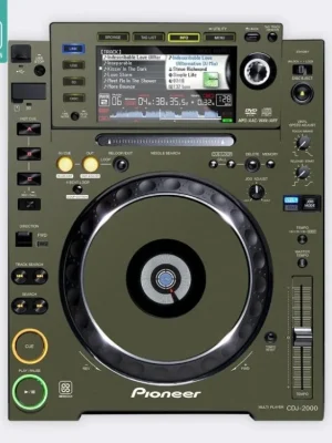 Skin CDJ-2000 FULL COLORS Army Green Must-Have