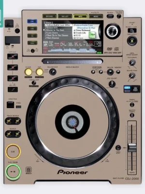 Skin CDJ-2000 FULL COLORS Stone Beige Ověřený