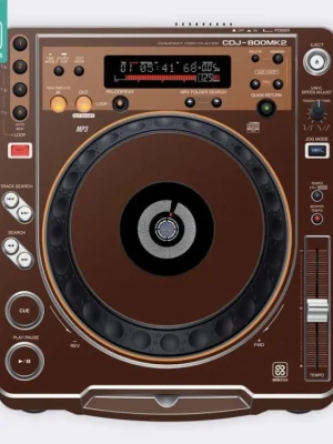 Skin CDJ-800 MK2 Mash-Up Espresso Hit Sezóny