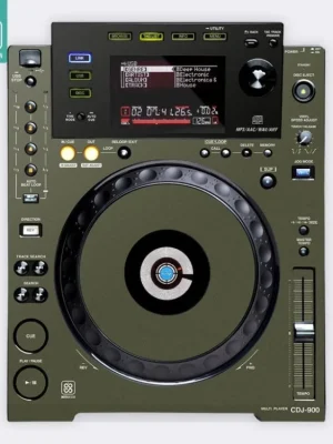 Skin CDJ-900 FULL COLORS Army Green Akce